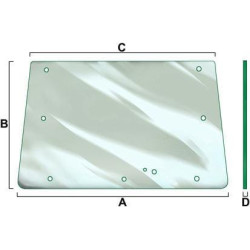 Vitre de cabine VAPORMATIC VPM7057