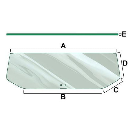 Vitre de cabine VAPORMATIC VPM7105
