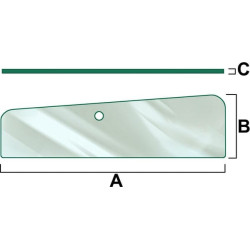Vitre de porte VAPORMATIC VPM7173