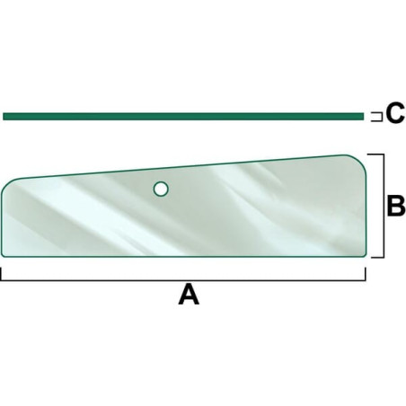 Vitre de porte VAPORMATIC VPM7173