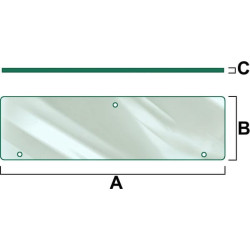 Vitre de porte VAPORMATIC VPM7176