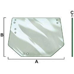 Vitre de cabine VAPORMATIC VPM7193