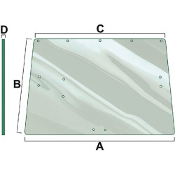 Vitre de cabine VAPORMATIC VPM7203