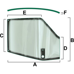 Vitre de porte VAPORMATIC VPM7357