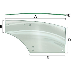 Vitre de porte VAPORMATIC VPM7426