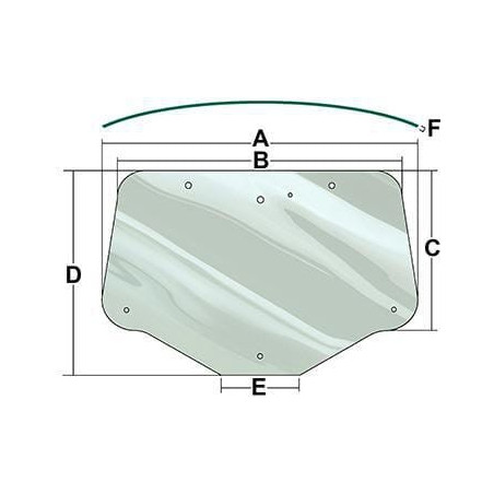 Vitre de cabine VAPORMATIC VPM7436