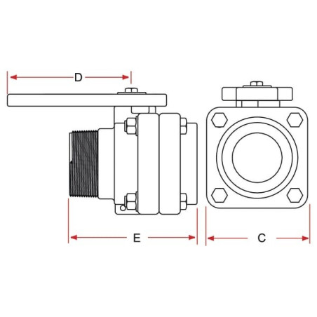 Soupape BANJO VSMT201