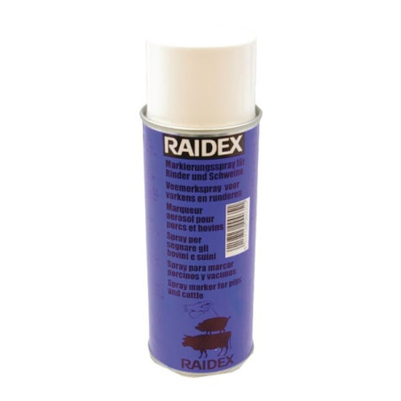 Spray de marquage bleu 400mL RAIDEX VV8040