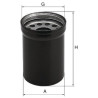 Filtre à huile MANN-FILTER W1022