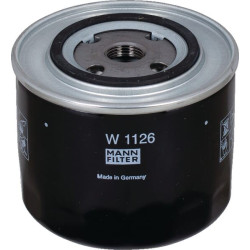 Filtre à huile MANN-FILTER W1126