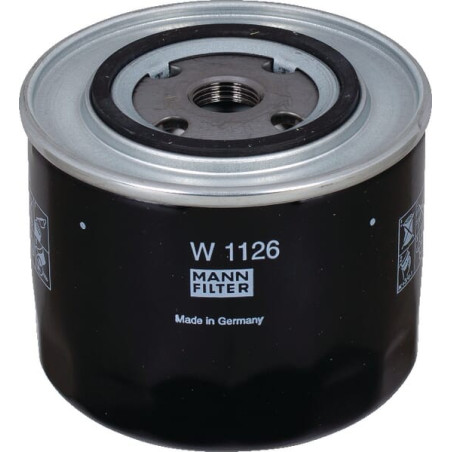 Filtre à huile MANN-FILTER W1126