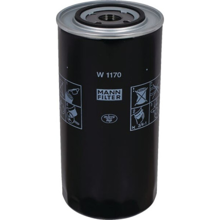 Filtre à huile MANN-FILTER W1170