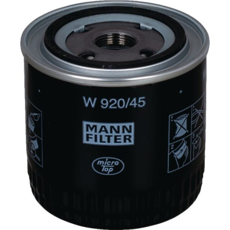 Filtre à huile MANN-FILTER W92045