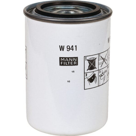 Filtre à huile MANN-FILTER W941