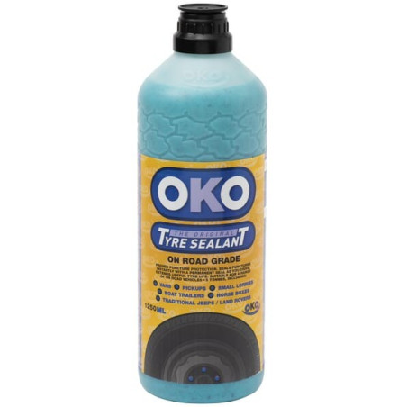 Liquide anti-crevaison bleu 1,25L OKO WA71061