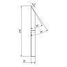 Lame de broyeur UNIVERSEL WCB330940