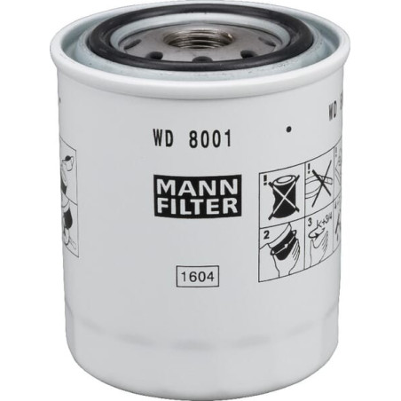Filtre hydraulique MANN-FILTER WD8001