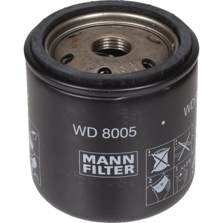 Filtre à huile MANN-FILTER WD8005