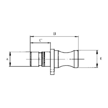 Embout stop 13mm CEJN WEO147230600