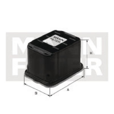 Filtre à essence MANN-FILTER WK8106