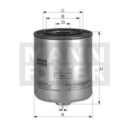 Filtre à essence MANN-FILTER WK94037X