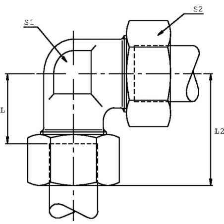 Raccord UNIVERSEL WV10LRVS