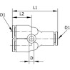 Raccord UNIVERSEL YC16P