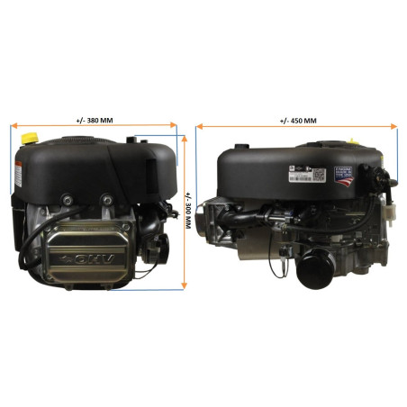 Moteur BRIGGS ET STRATTON INTEK OHV 17,5CV - 500CC