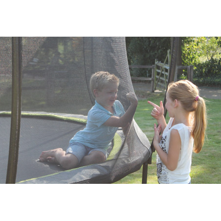 Trampoline rond avec filet de sécurité EXIT 12931000EX