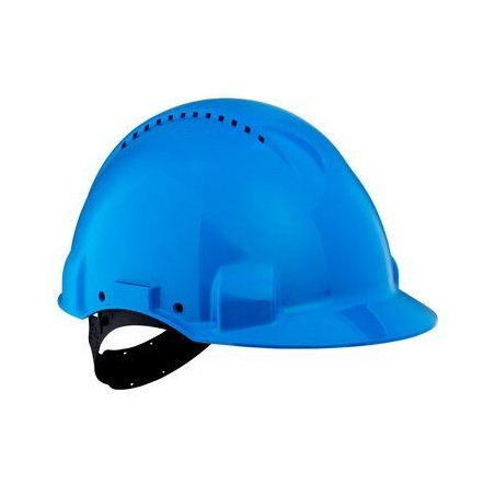 Casque de sécurité bleu 3M G3000CUVBB