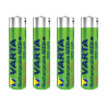 Blister de 4 accumulateurs rechargeables VARTA HR03