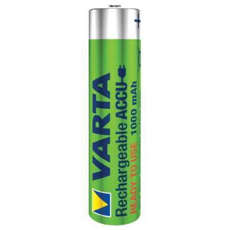 Blister de 4 accumulateurs rechargeables VARTA HR03