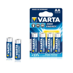 Lot de 4 piles alcalines 1,5V VARTA LR06