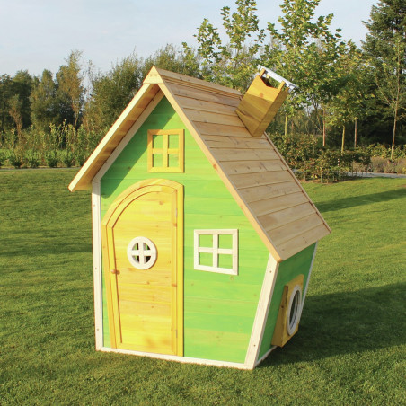 EXIT Fantasia 100 cabane de jeu en bois - vert