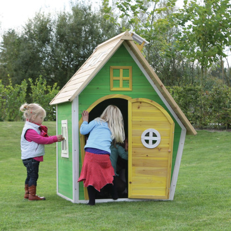 EXIT Fantasia 100 cabane de jeu en bois - vert