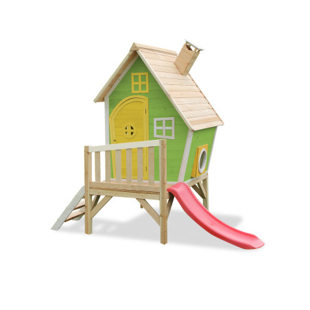 EXIT Fantasia 300 cabane de jeu en bois - vert