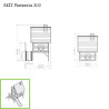 EXIT Fantasia 300 cabane de jeu en bois - vert