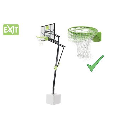EXIT Galaxy Panier De Basket Inground (Avec Anneau De Dunk)