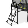 EXIT Plateforme Trampoline avec échelle pour hauteur de cadre de trampoline entre 65-80cm