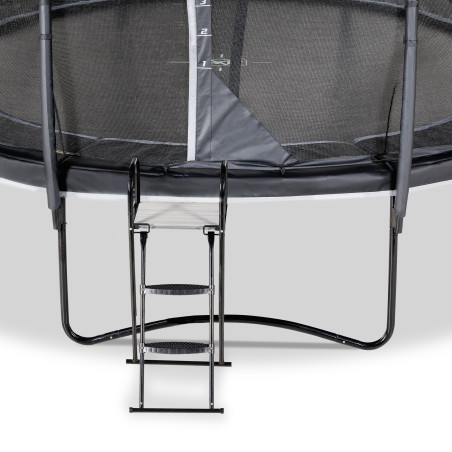 EXIT Plateforme Trampoline avec échelle pour hauteur de cadre de trampoline entre 80-95cm