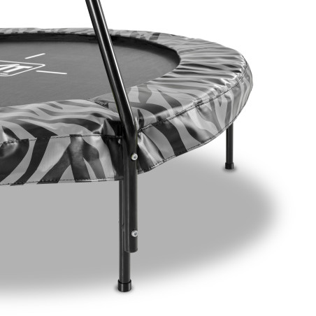EXIT Trampoline Tiggy junior avec support ø140cm - noir gris