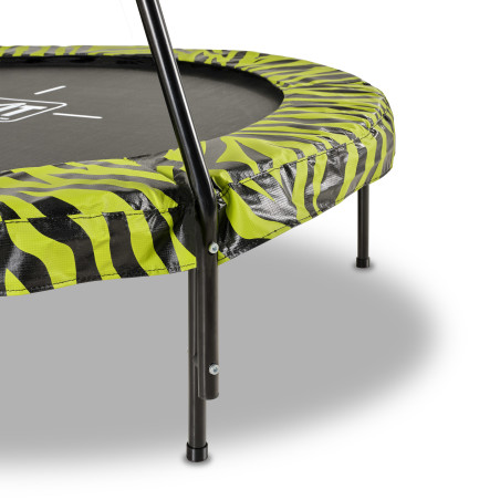 EXIT Trampoline Tiggy junior avec support ø140cm - noir vert