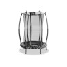 EXIT Trampoline Tiggy junior avec filet de sécurité ø140cm - noir gris