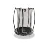 EXIT Trampoline Tiggy junior avec filet de sécurité ø140cm - noir gris