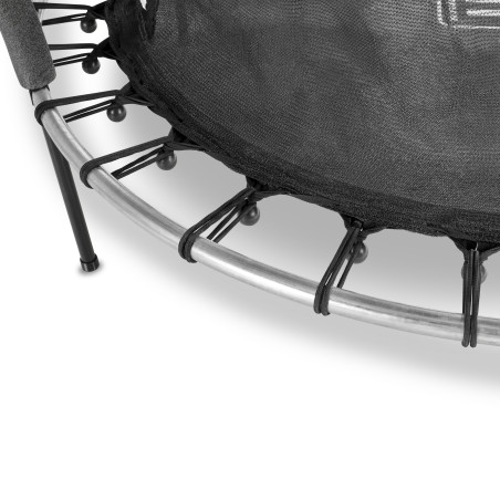 EXIT Trampoline Tiggy junior avec filet de sécurité ø140cm - noir gris