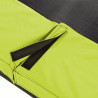EXIT Le trampoline Silhouette inground 153x214cm avec filet de sécurité - vert