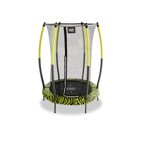 EXIT Trampoline Tiggy junior avec filet de sécurité ø140cm - noir vert