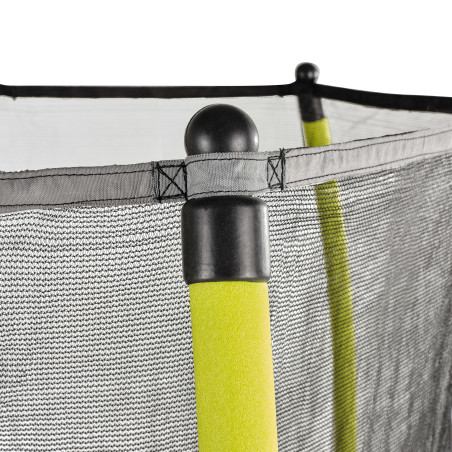EXIT Trampoline Tiggy junior avec filet de sécurité ø140cm - noir vert