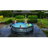 EXIT Piscine Lime ø300x76cm avec pompe filtrante - vert
