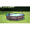 EXIT Piscine Lime ø360x76cm avec pompe filtrante - vert
